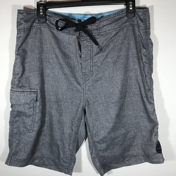 Rip Curl Men's 33 Gray Board Shorts - Picture 1 of 9
